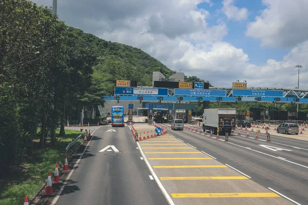 Landscape Tsing Sha Highway Hong Kong May 2023 — Stock Photo, Image