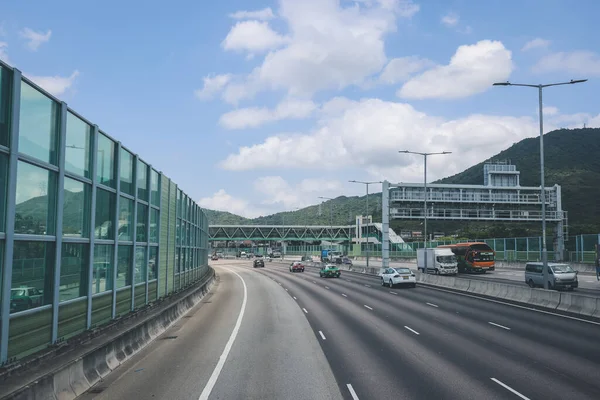 Paesaggio Fanling Highway Hong Kong Maggio 2023 — Foto Stock