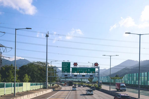 stock image the landscape of Fanling Highway, hong kong May 4 2023