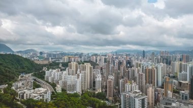 6 Mayıs 2023 Cheung Sha Wan, Hong Kong yerleşim bölgesi.