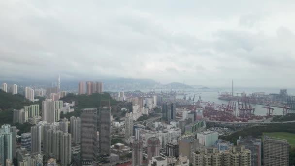 Vista Kwai Fong Distretto Tsuen Wan Hong Kong Maggio 2023 — Video Stock