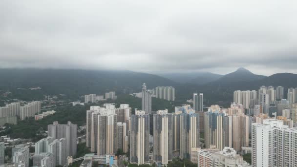 Жилая Площадь Районе Тай Хау Гонконг Мая 2023 Года — стоковое видео