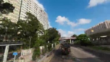 Kwun Tong Yolu, Hong Kong - 4 Mayıs 2023.