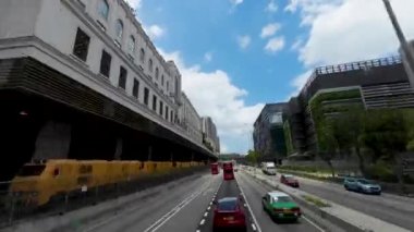 Tai po yolu, Hong Kong - 4 Mayıs 2023.