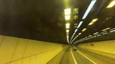 Hong Kong, 4 Mayıs 2023, Nam Wan Tüneli, Hong Kong.