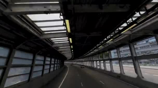 Ландшафт Автостради Цінг Гонконг Травня 2023 Року — стокове відео