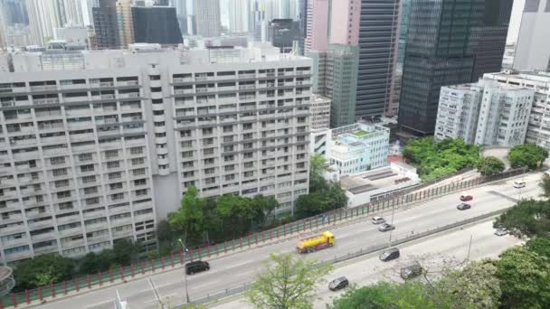 Hong Kong Maja 2023 Autostrada Ching Cheung Road Hongkong — Wideo stockowe