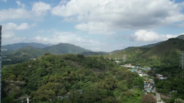 Hong Kong Mayo 2021 Kwan Tei Village New Territories Hong — Vídeos de Stock