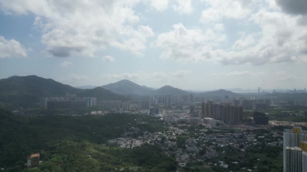 Lung Yeuk Tau Nya Territorier Hongkong Maj 2023 — Stockvideo