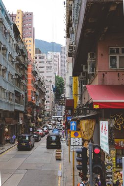 11 Mayıs 2023 Doğu Caddesi Hong Kong manzaralı.