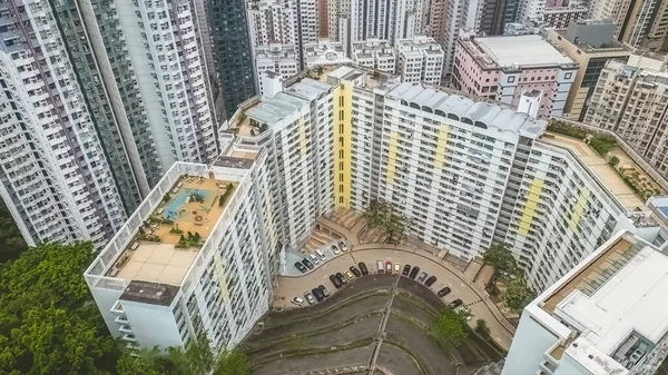 Mayo 2023 Kwun Lung Lau Bloque Apartamentos Hong Kong — Foto de Stock