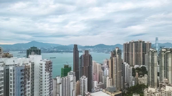 Maio 2022 Cidade Kennedy Paisagem Urbana Hong Kong — Fotografia de Stock