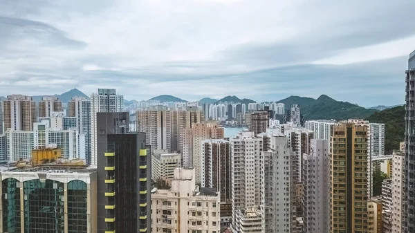 stock image an apartment block in Hong Kong island May 10 2023