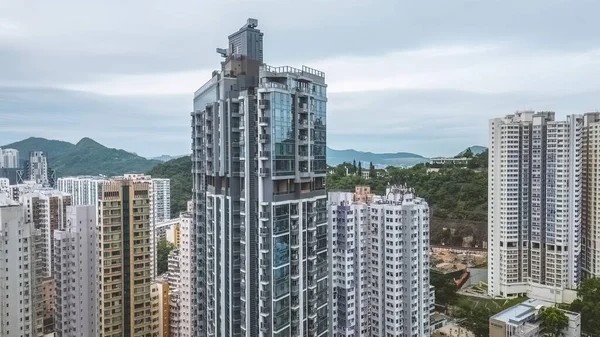 stock image an apartment block in Hong Kong island May 10 2023