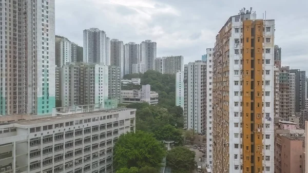 Een Appartementencomplex Hong Kong Eiland Mei 2023 — Stockfoto
