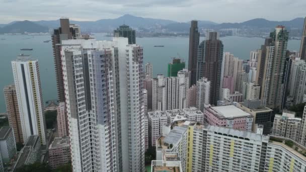 Kennedy Város Hongkong Városképe 2023 Május — Stock videók