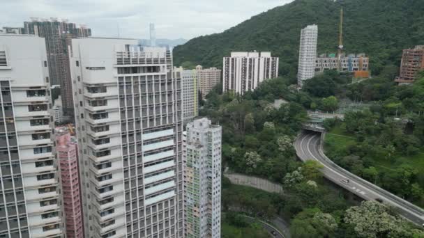 Kota Kennedy Pemandangan Kota Hong Kong Mei 2023 — Stok Video