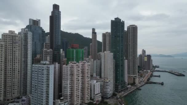 Kennedy Kasabası Hong Kong Şehri Mayıs 2023 — Stok video