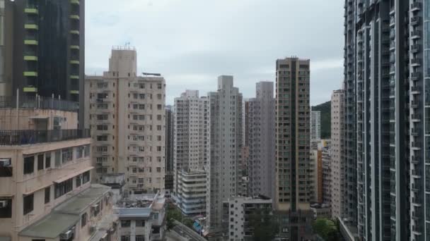 Hong Kong Maja 2023 Blok Mieszkalny Shau Kei Wan Hongkongu — Wideo stockowe