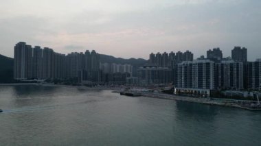 Junk Körfezi manzarası, Tseung Kwan O Körfezi - 15 Mayıs 2023.
