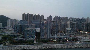 Junk Körfezi manzarası, Tseung Kwan O Körfezi - 15 Mayıs 2023.