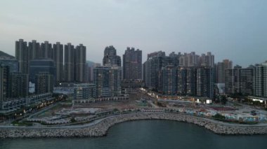 Junk Körfezi manzarası, Tseung Kwan O Körfezi - 15 Mayıs 2023.