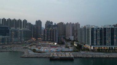 Junk Körfezi manzarası, Tseung Kwan O Körfezi - 15 Mayıs 2023.