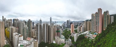 16 Mayıs 2023, Hong Kong 'un batısındaki yerleşim bölgesi.