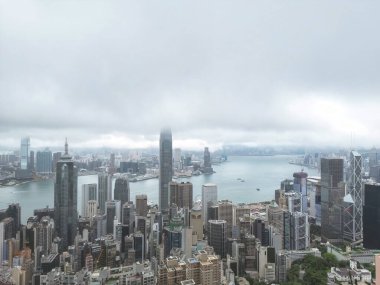 16 Mayıs 2023 şehir merkezi Hong Kong finans bölgesi, merkez, HK