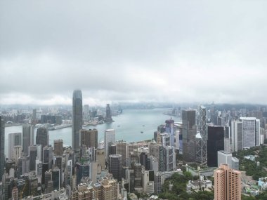 16 Mayıs 2023 şehir merkezi Hong Kong finans bölgesi, merkez, HK