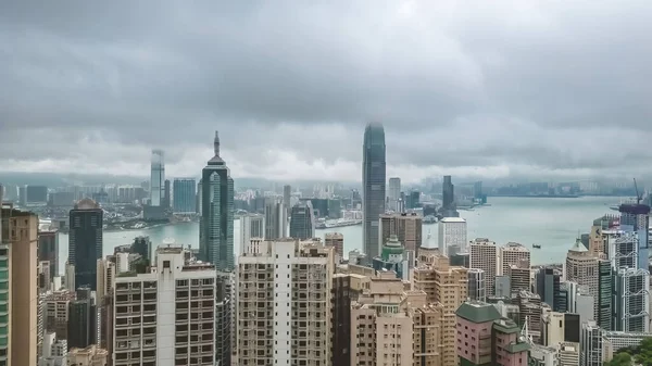 Maio 2023 Área Residencial Nível Médio Hong Kong — Fotografia de Stock