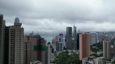 16 Mayıs 2023 'te, Hong Kong' un orta katındaki yerleşim bölgesinde..