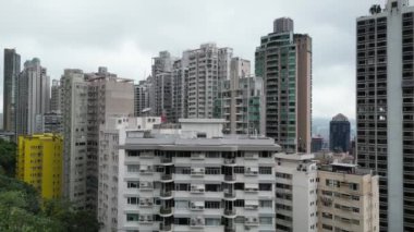 16 Mayıs 2023 'te, Hong Kong' un orta katındaki yerleşim bölgesinde..