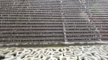 Şelale özellikli peyzaj mimarisi, 17 Mayıs 2023.