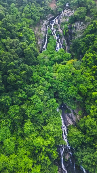 Een Little Hawaii Falls Lin Yuen Terrace Falls — Stockfoto