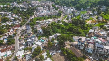 21 Mayıs 2023 Tai Po 'da geleneksel köy evleri inşa edildi.