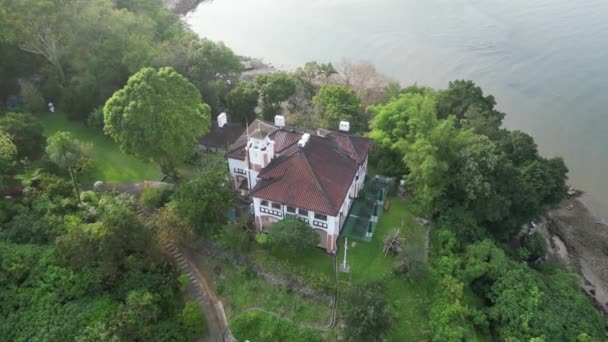 Island House Edificio Histórico Ubicado Yuen Chau Tsai Mayo 2023 — Vídeos de Stock
