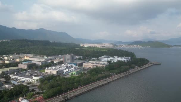 Anlage Tai Industriegebiet Hongkong Mai 2023 — Stockvideo