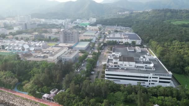 Facility Tai Industrial Estate Hong Kong Mei 2023 — Stockvideo