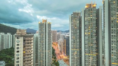 26 Mayıs 2023 'te Tsuen Wan' daki konut binasında.