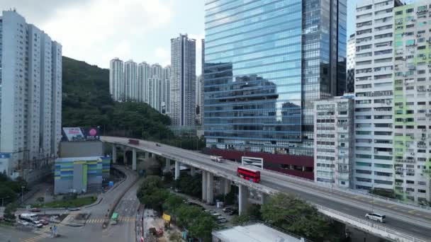 Edificios Residenciales Tsuen Wan Hong Kong Mayo 2023 — Vídeos de Stock