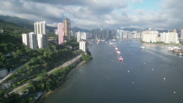Yaklaşım Sahili Tsuen Wan Hong Kong Mayıs 2023 — Stok video