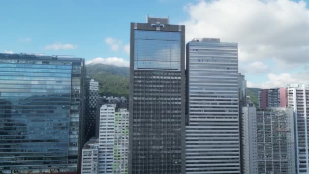 Exterior Del Edificio Industrial Ciudad Hong Kong Mayo 2023 — Vídeo de stock