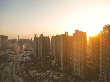 28 Mayıs 2022. Kai Tak, Hong Kong 'daki konut.