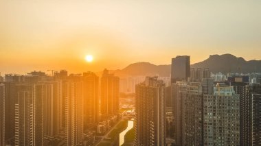 28 Mayıs 2022. Kai Tak, Hong Kong 'daki konut.