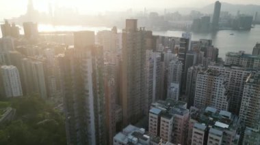 North Point, Hong Kong 'daki eski binalar, 29 Mayıs 2023.