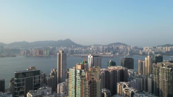 Норт Пойнт Старые Здания Гонконге Мая 2023 Года — стоковое видео