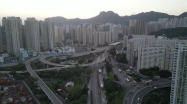 Yol kavşağı veya otoyol kavşağı, Choi Hung, 28 Mayıs 2023.