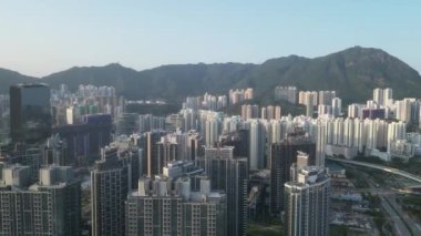 Kai Tak, Hong Kong 'daki konut binaları, 28 Mayıs 2022.