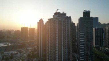 Kai Tak, Hong Kong 'daki konut binaları, 28 Mayıs 2022.